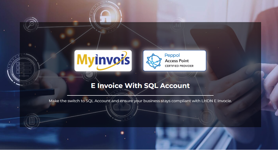 How to do e-invoicing by using SQL Account?